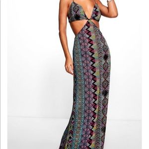 Printed Maxi Dress